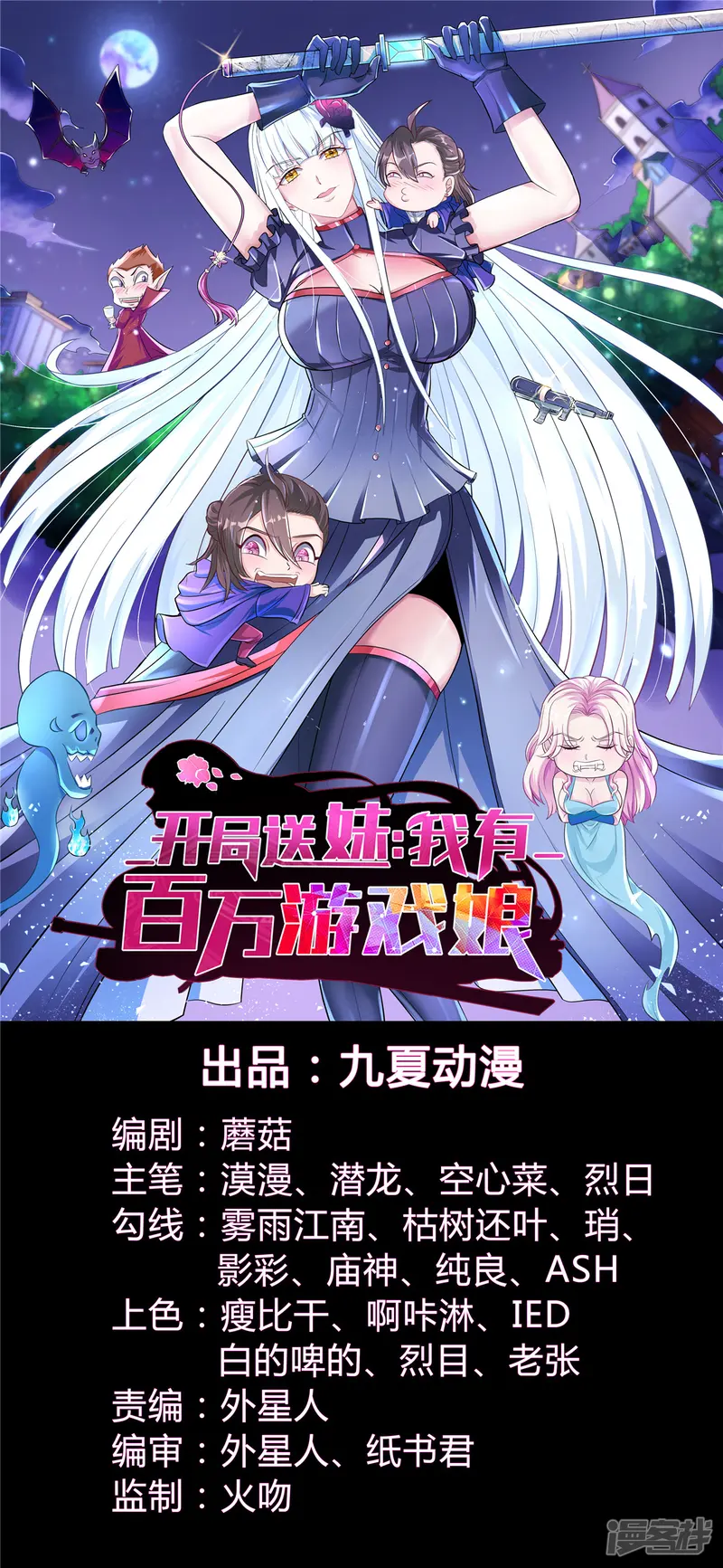 开局送妹：我有百万游戏娘-第3话 女武神的祝福！-第1页