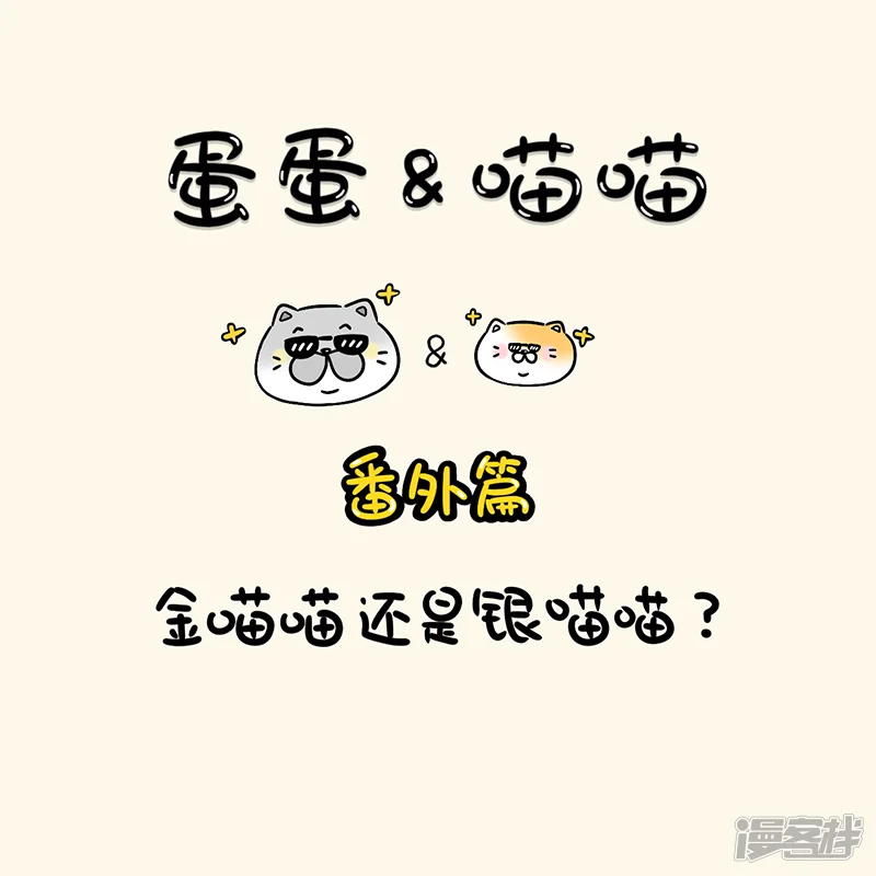 蛋蛋&amp;喵喵-番外篇-金喵喵还是银喵喵？-第1页