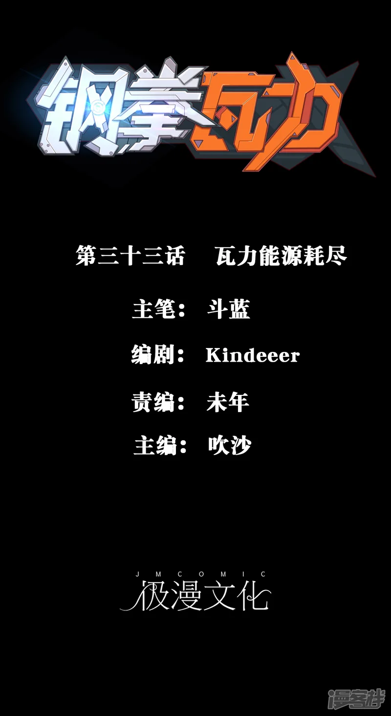钢拳瓦力-第33话 瓦力能源耗尽-第1页